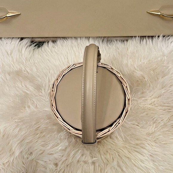 SOLD RARE NWOT POLENE L'OSIER WICKER BASKET BUCKET BAG SAND PURSE - Picture 9 of 12